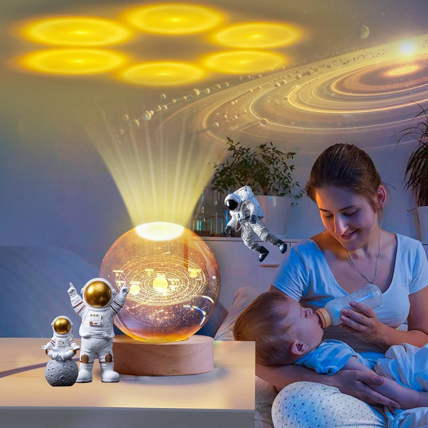 3D Solar Crystal Ball