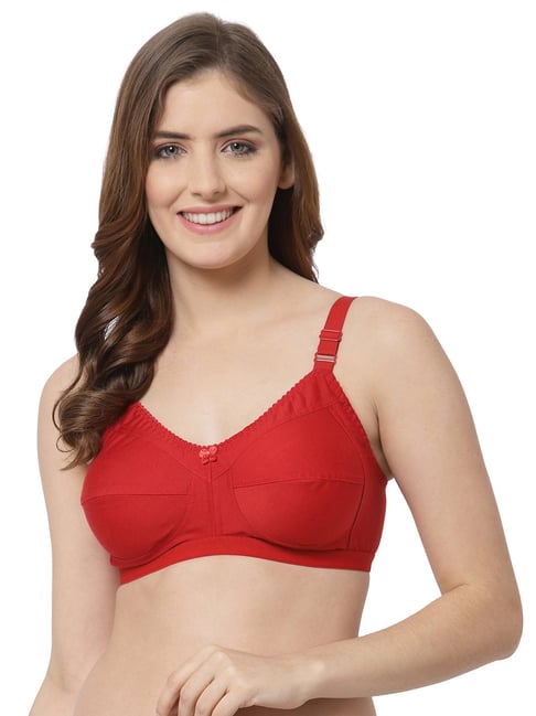 Pure cotton bra full coverage Non padded bra