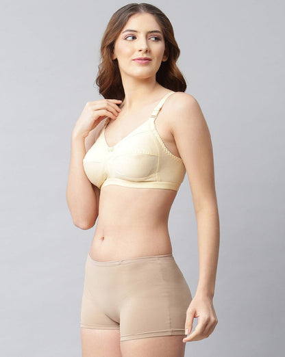 Pure cotton bra full coverage Non padded bra
