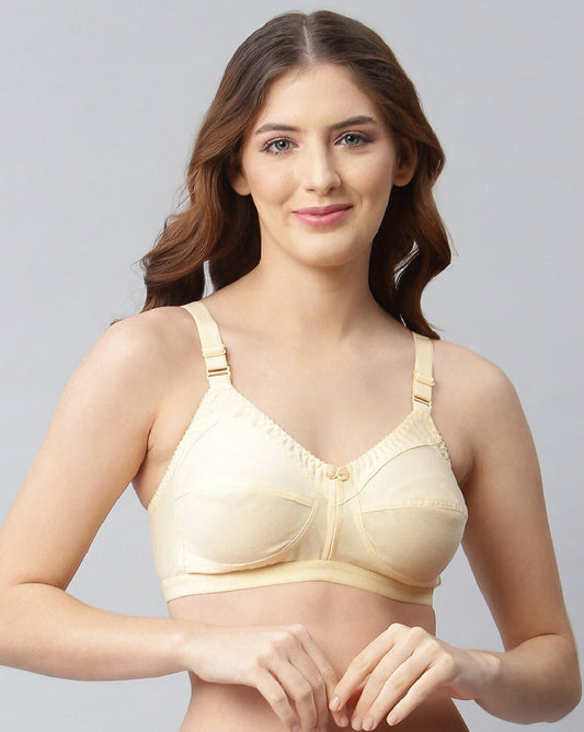 Pure cotton bra full coverage Non padded bra
