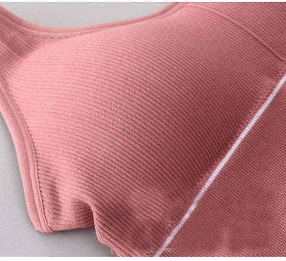 Women's fashion Strappy Seamless Low Impact Workout Sports Bra