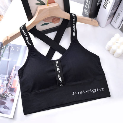 Sports Bra for Women Crisscross Back bra