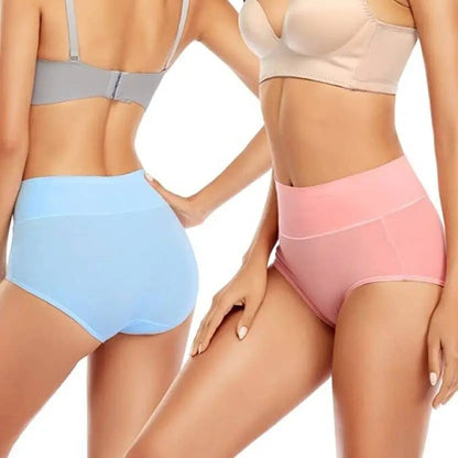 Women's Panties Fashion Solid color middle waist Briefs