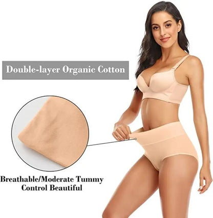 Women's Panties Fashion Solid color middle waist Briefs