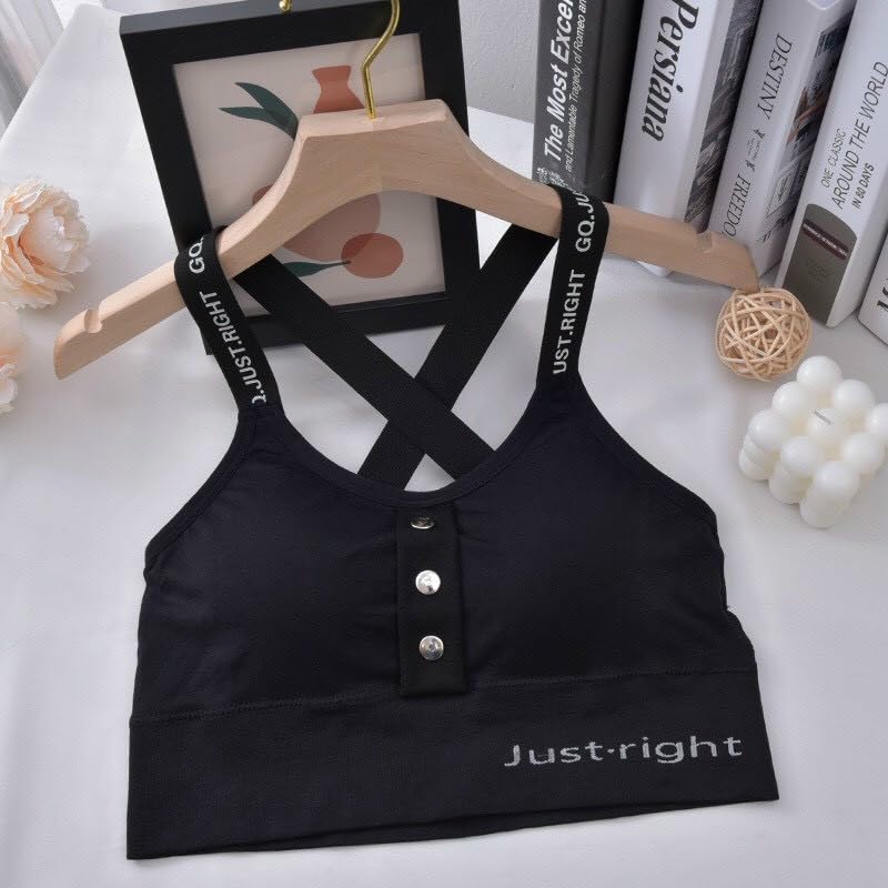 Sports Bra for Women Crisscross Back bra
