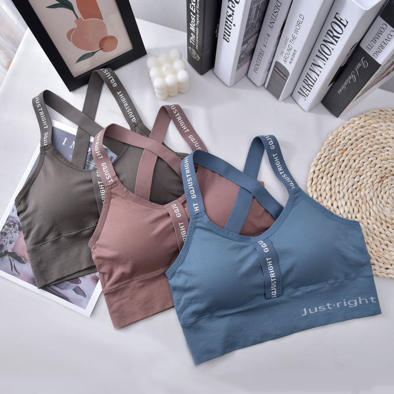 Sports Bra for Women Crisscross Back bra