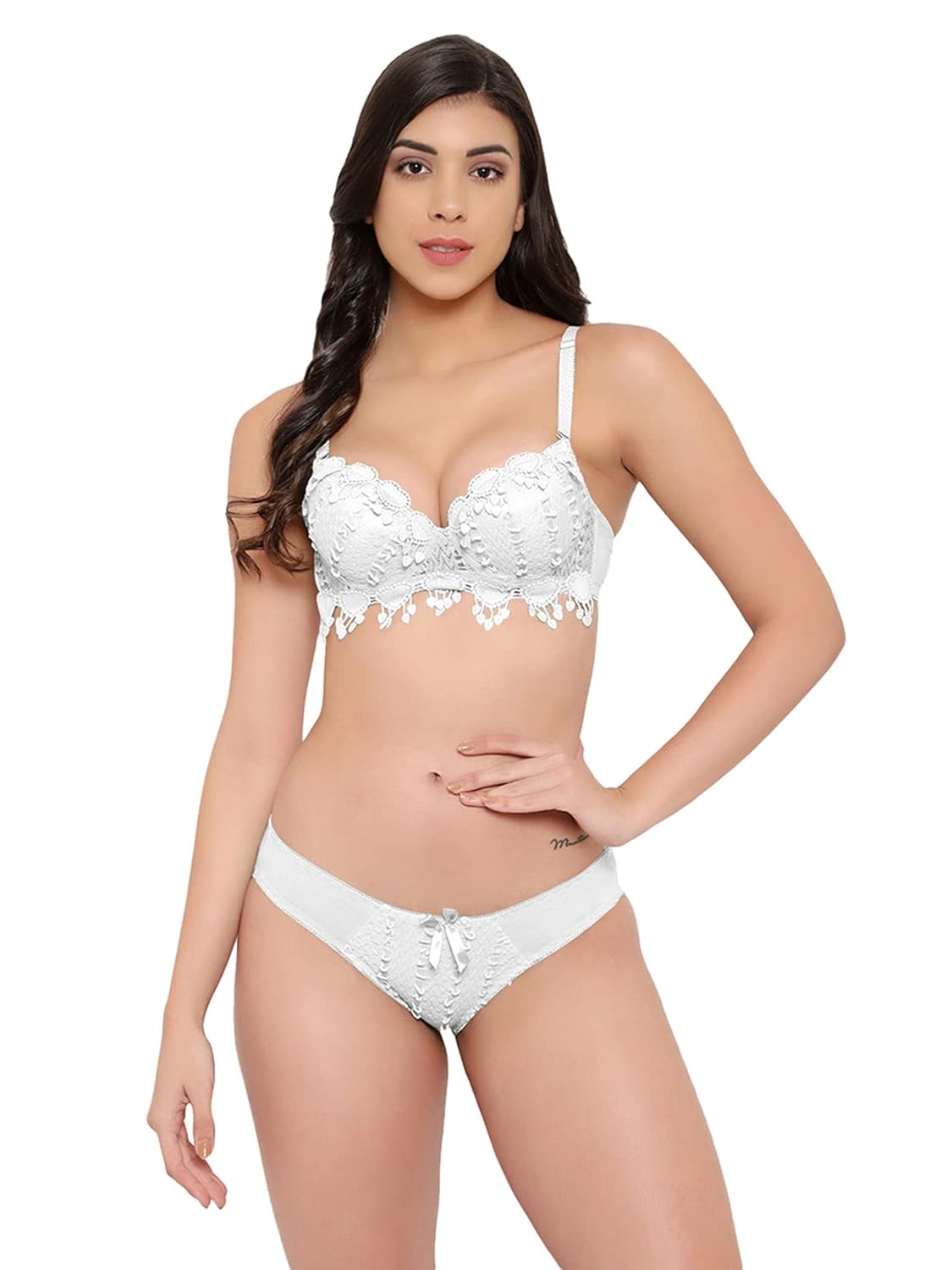 Lace Fabric Bra briefs set for women, cotton bra and panty set for women