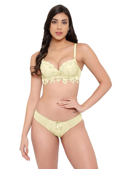 Lace Fabric Bra briefs set for women, cotton bra and panty set for women