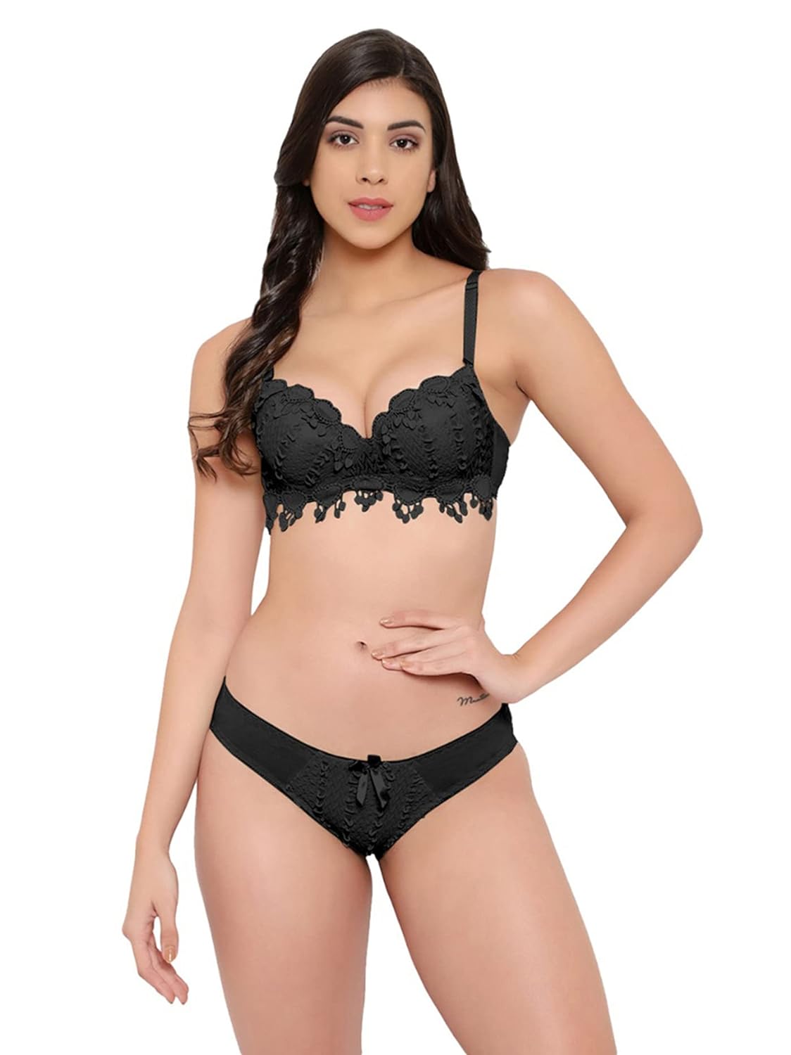 Lace Fabric Bra briefs set for women, cotton bra and panty set for women