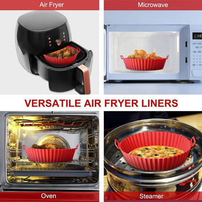6 Pic Air Fryer Silicon Tray