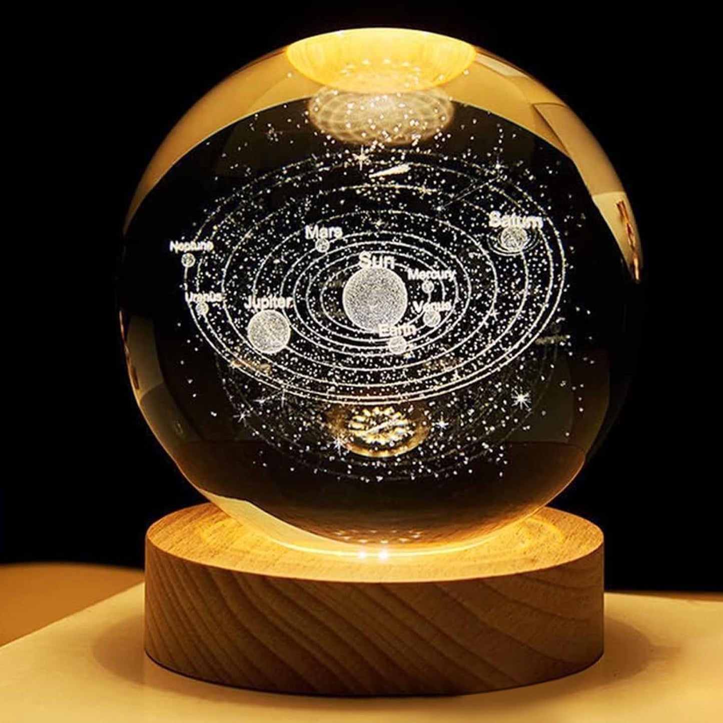 3D Solar Crystal Ball