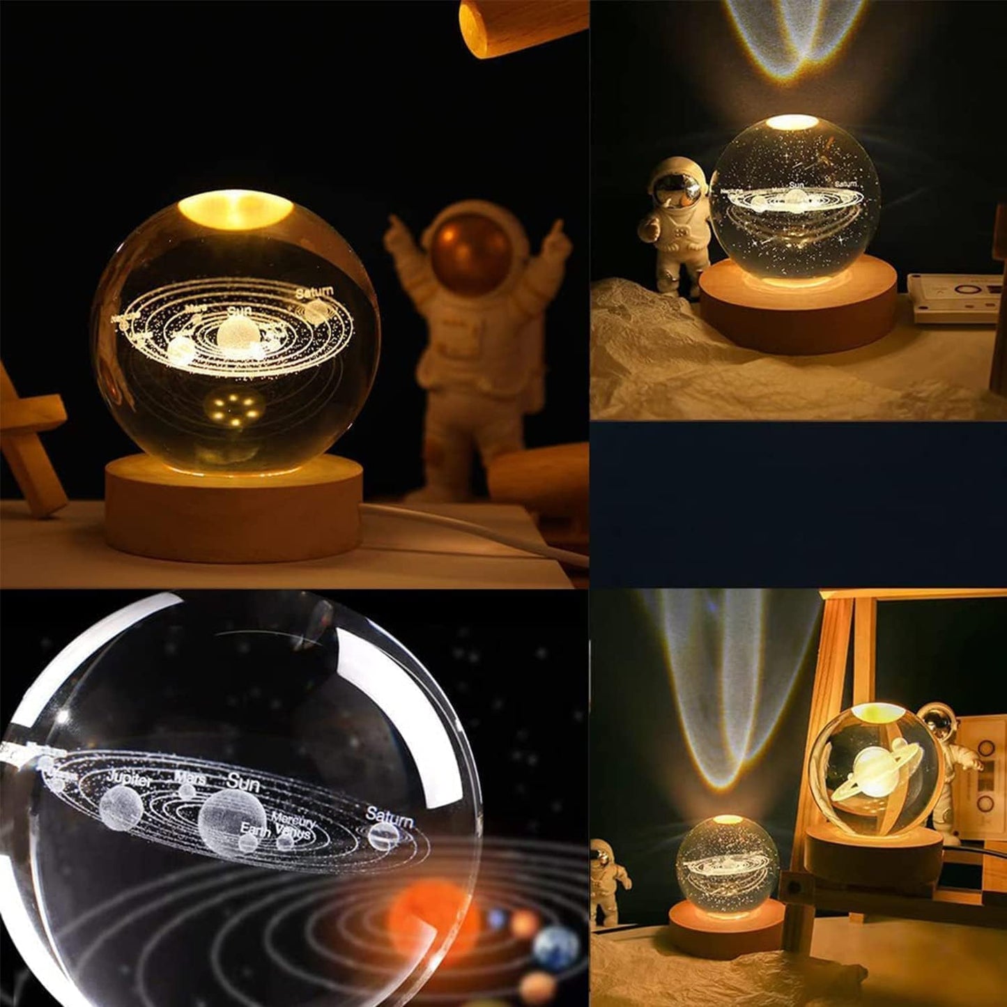 3D Solar Crystal Ball