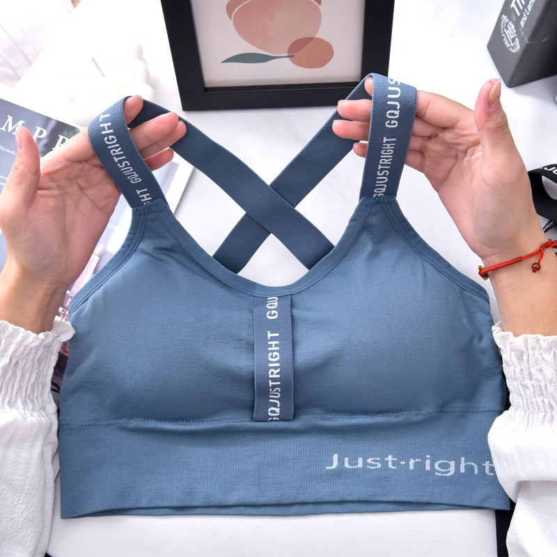 Sports Bra for Women Crisscross Back bra