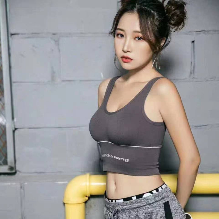 Women's fashion Strappy Seamless Low Impact Workout Sports Bra