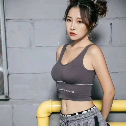Women's fashion Strappy Seamless Low Impact Workout Sports Bra