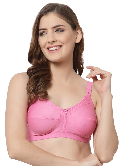 Pure cotton bra full coverage Non padded bra