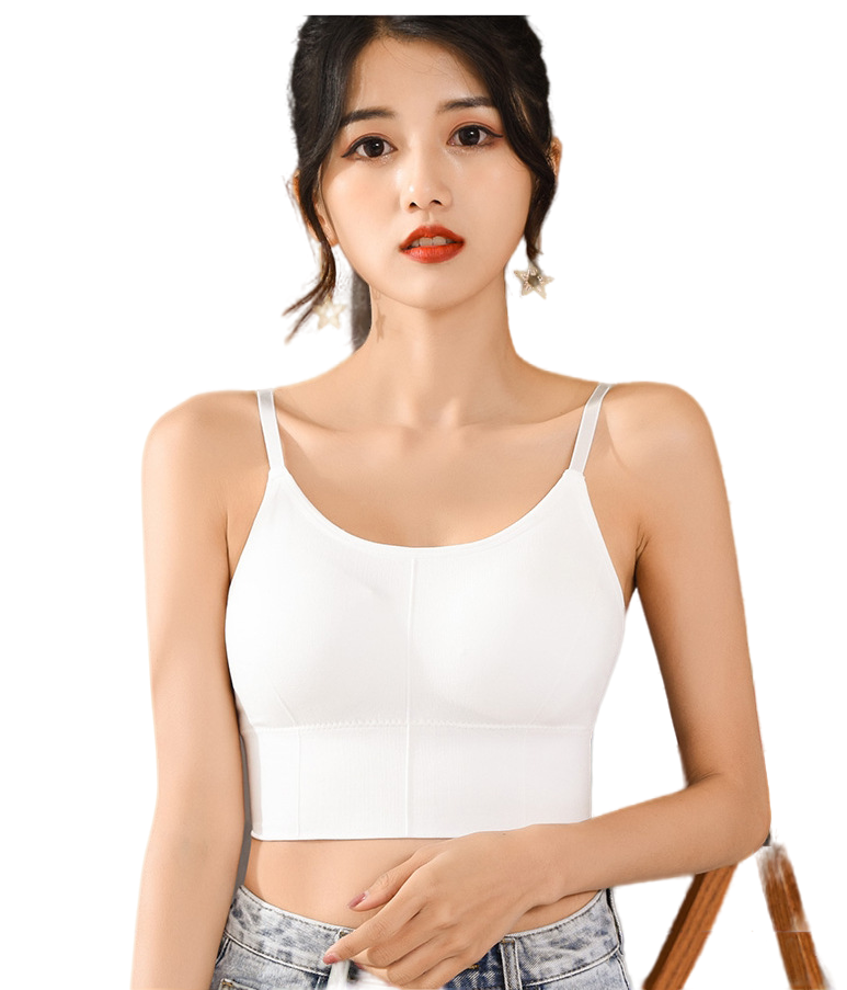 Padded & No wire dry fit solid comfort workout bra for women