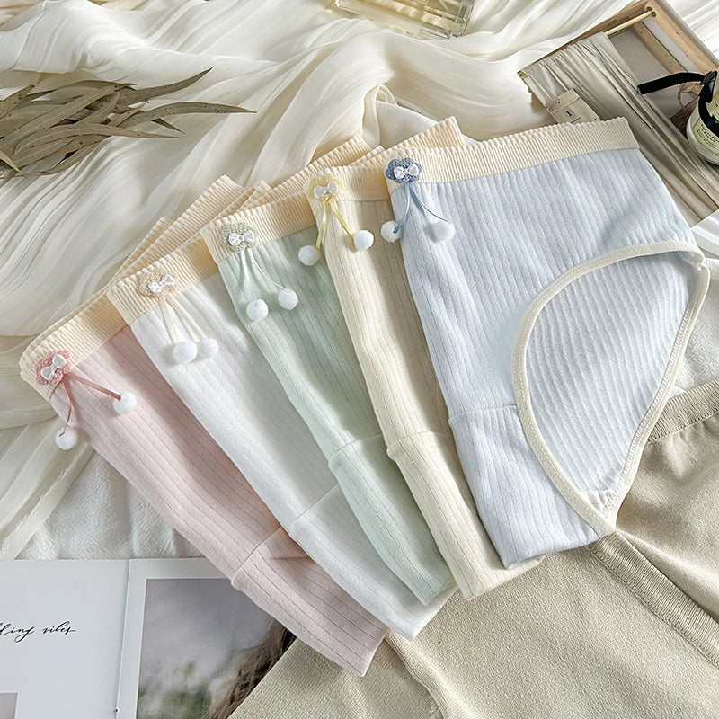Women's Low waist Verticle Srtiped Cotton Panties | Simple Comfortable Briefs