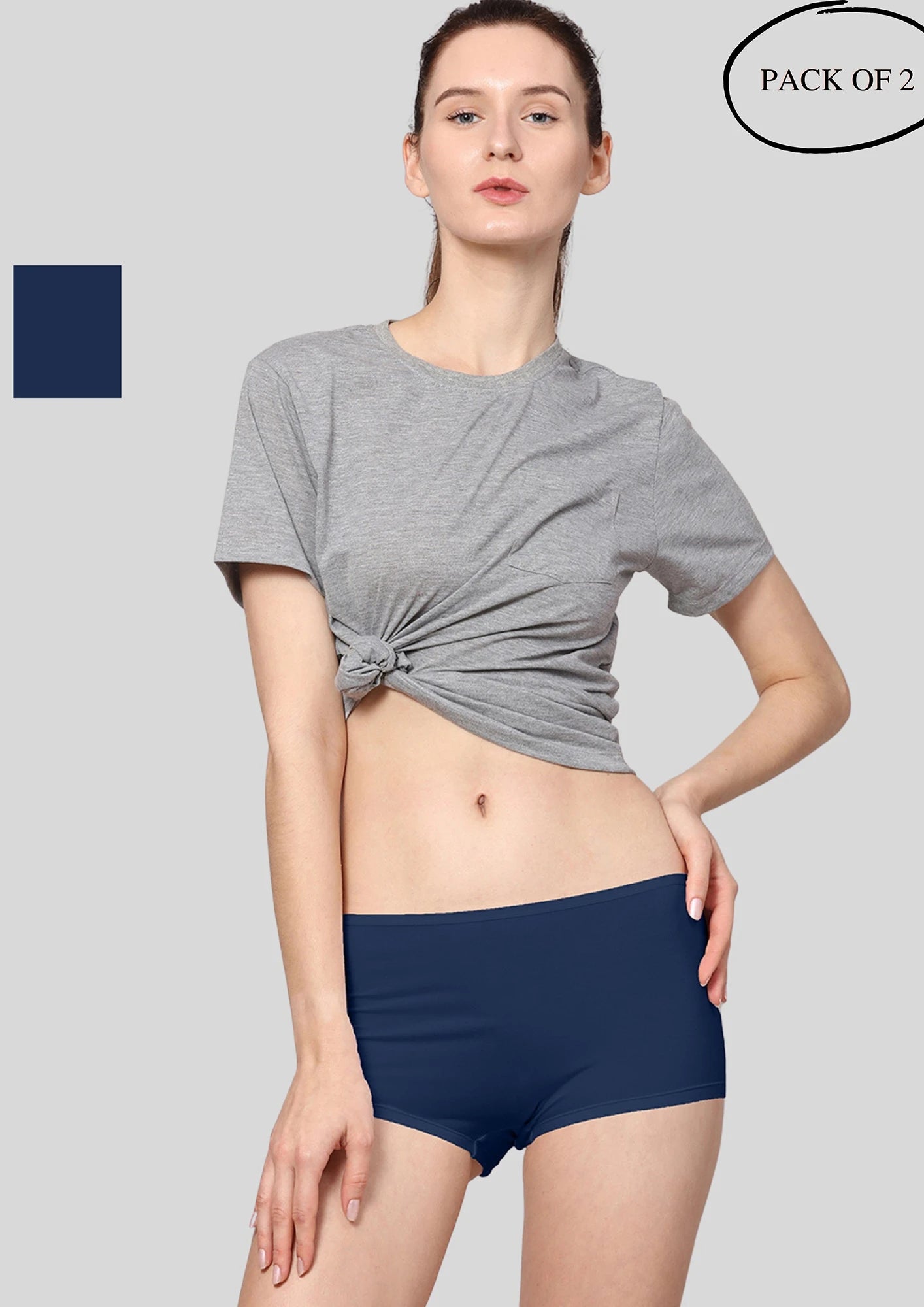 High waist cotton panties for women