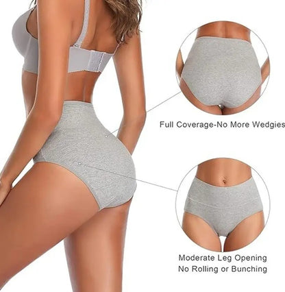 Women's Panties Fashion Solid color middle waist Briefs